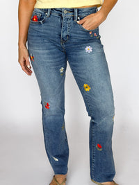 Garden Stitch MR Bootcut Jeans