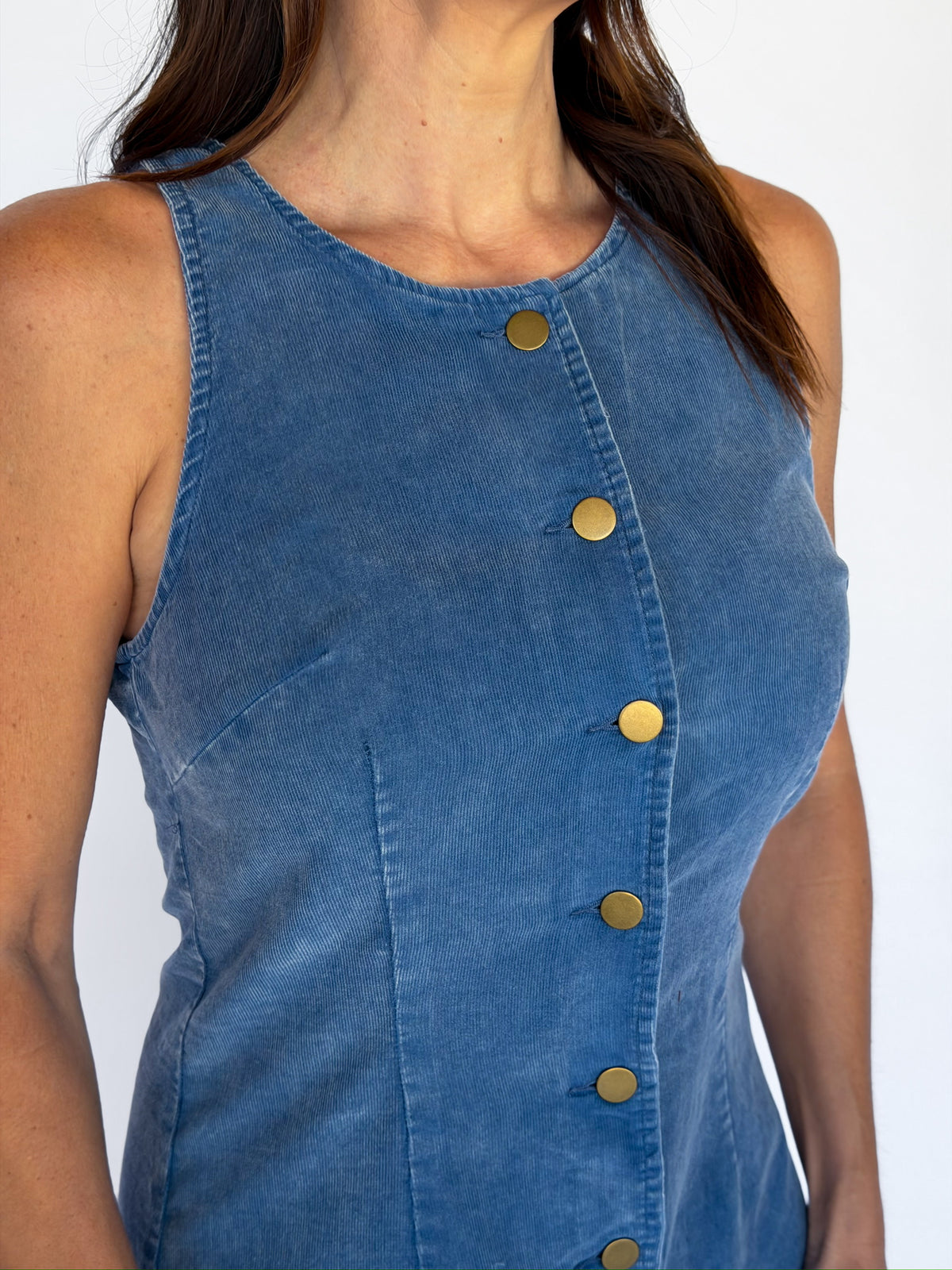 Get Like This Buttoned Dress