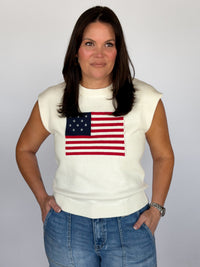 American Dream Flag Sweater