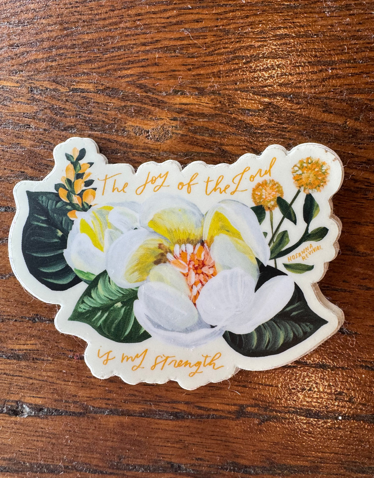 The Joy of the Lord is My Strength Sticker