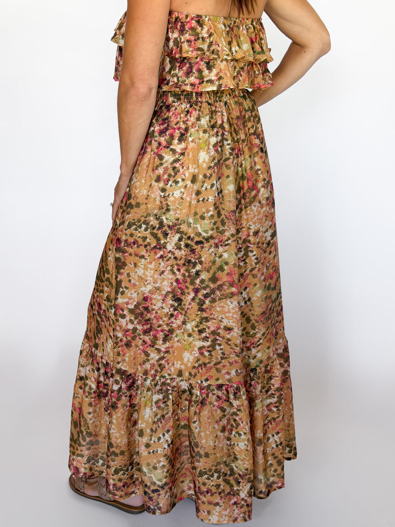 Sunset Canyon Strapless Dress