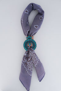 Cluster Western Concho Scarf Slide