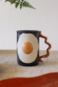 Ceramic Bacon & Eggs Mug