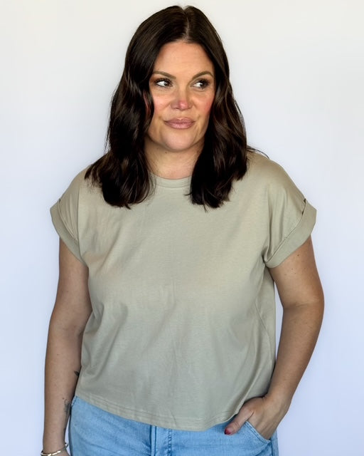 Celeste Cuffed Tee
