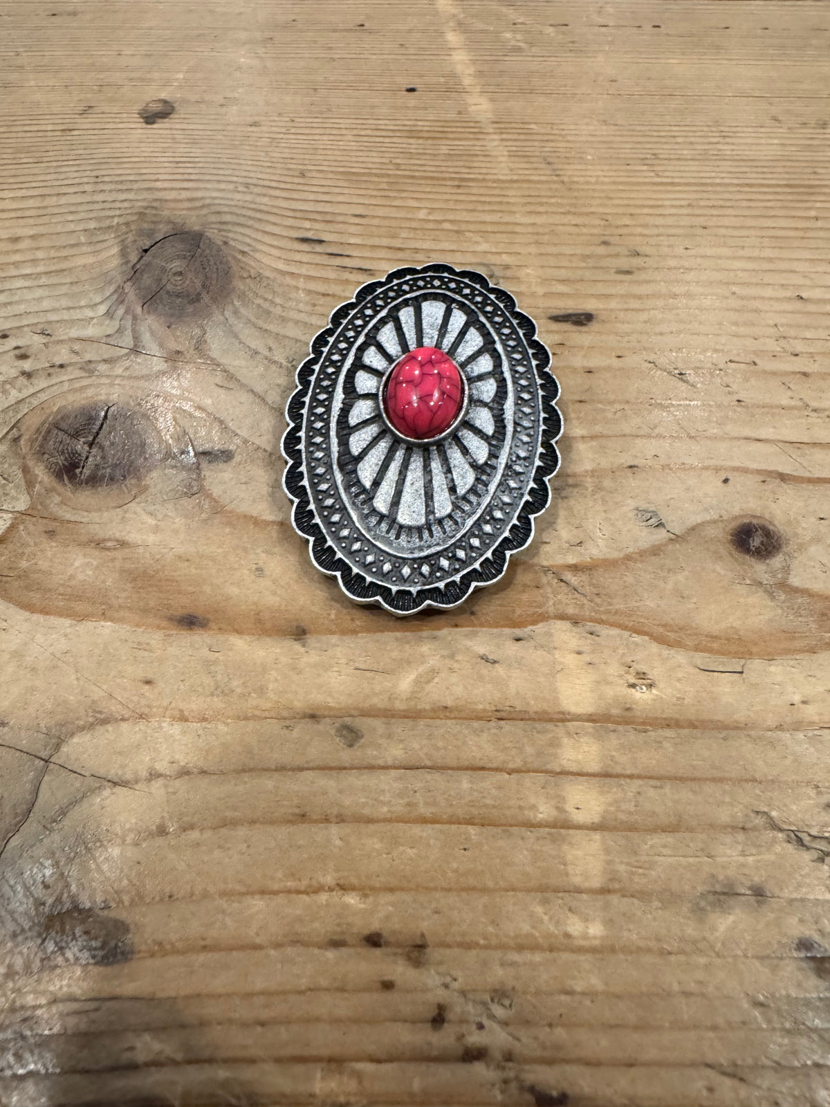 Western Concho Scarf Slide