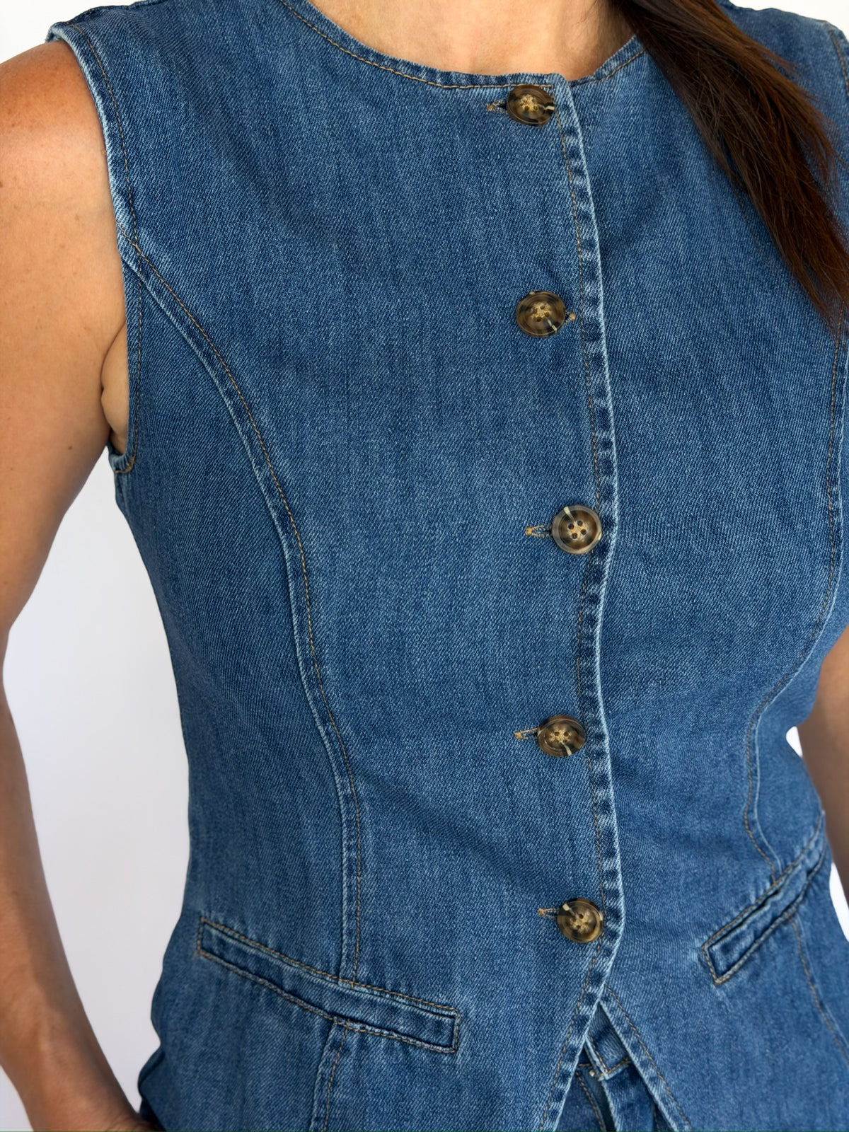 Southern Charm Denim Vest