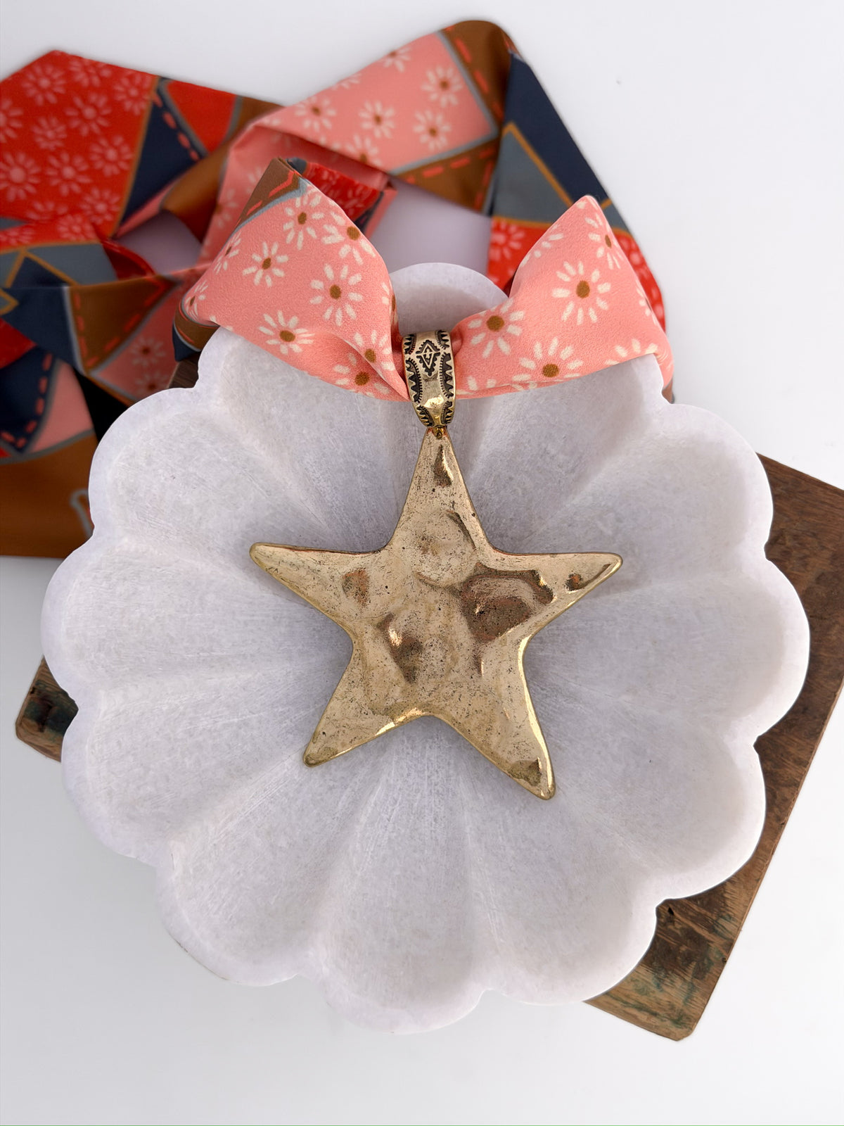 Gold Star Scarf Slide