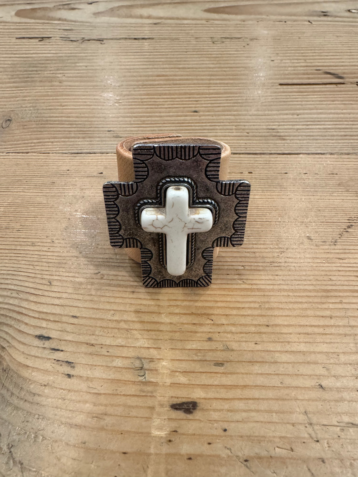 Cluster Western Concho Scarf Slide