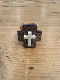 Cluster Western Concho Scarf Slide