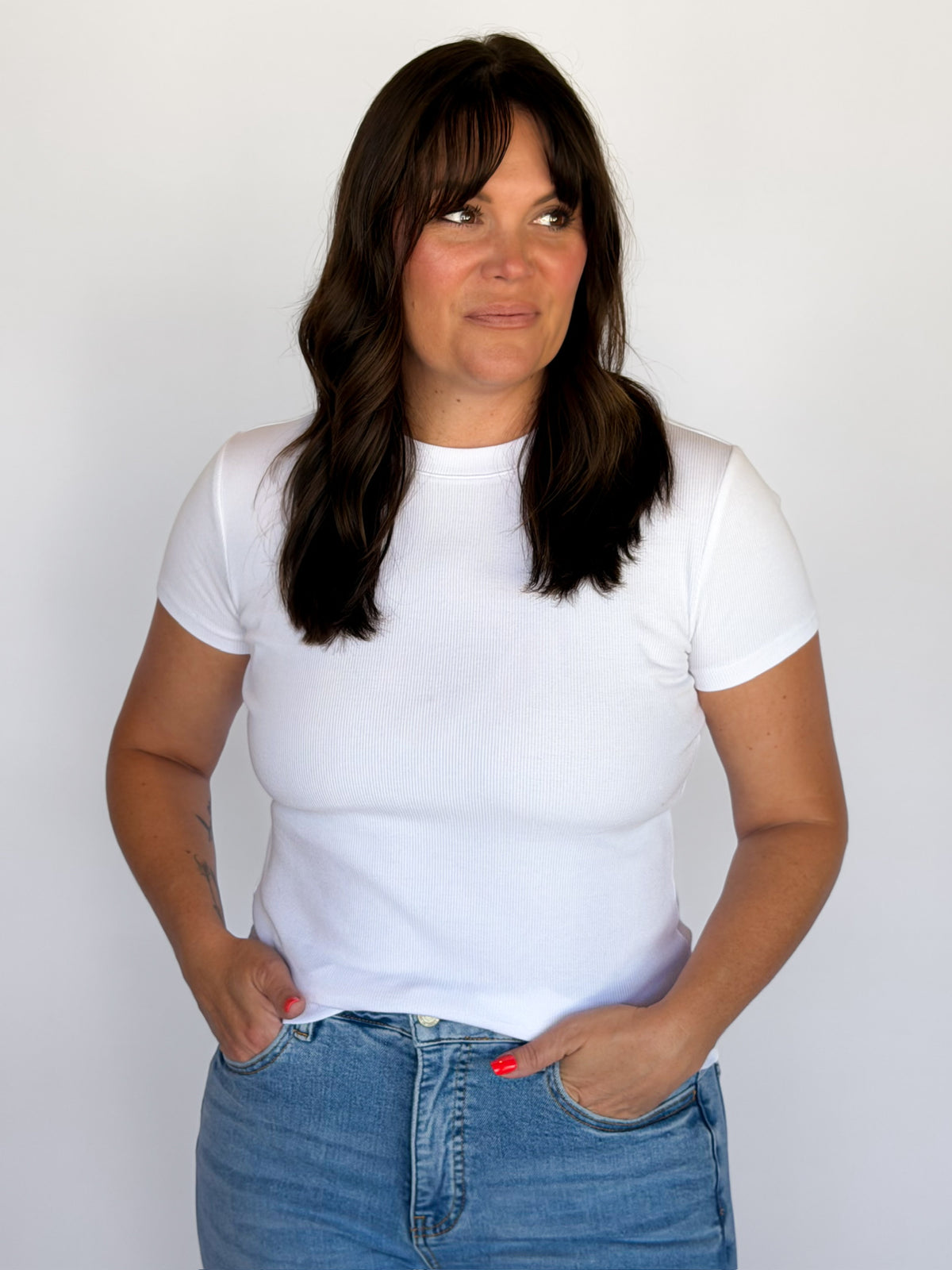 Annie Tee - White