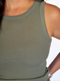 Edlin Tank - Dusty Olive