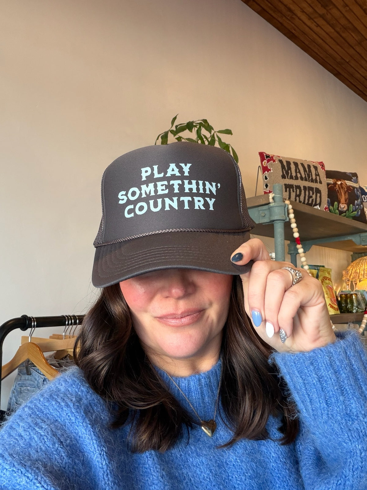 Play Somethin' Country Trucker Hat