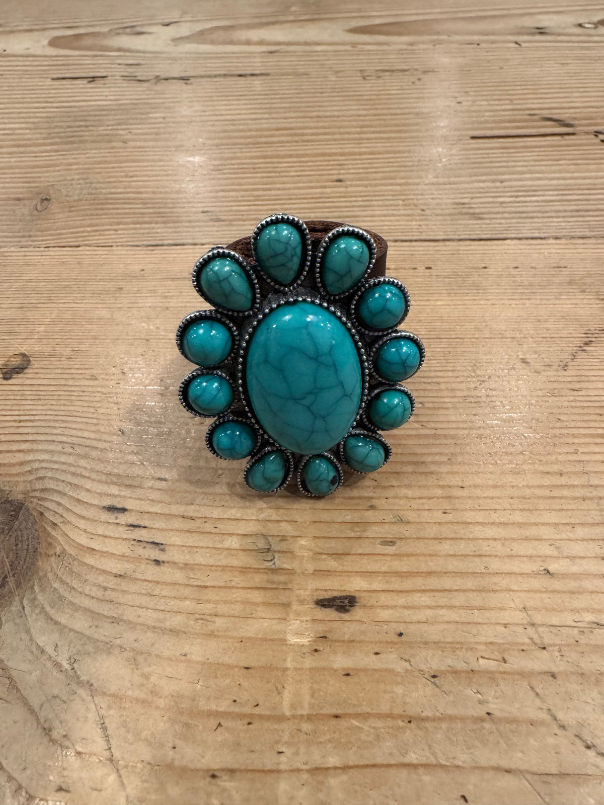 Cluster Western Concho Scarf Slide