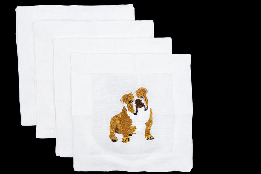 Embroidered Napkins- Set of 4