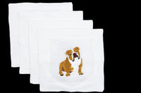 Embroidered Napkins- Set of 4