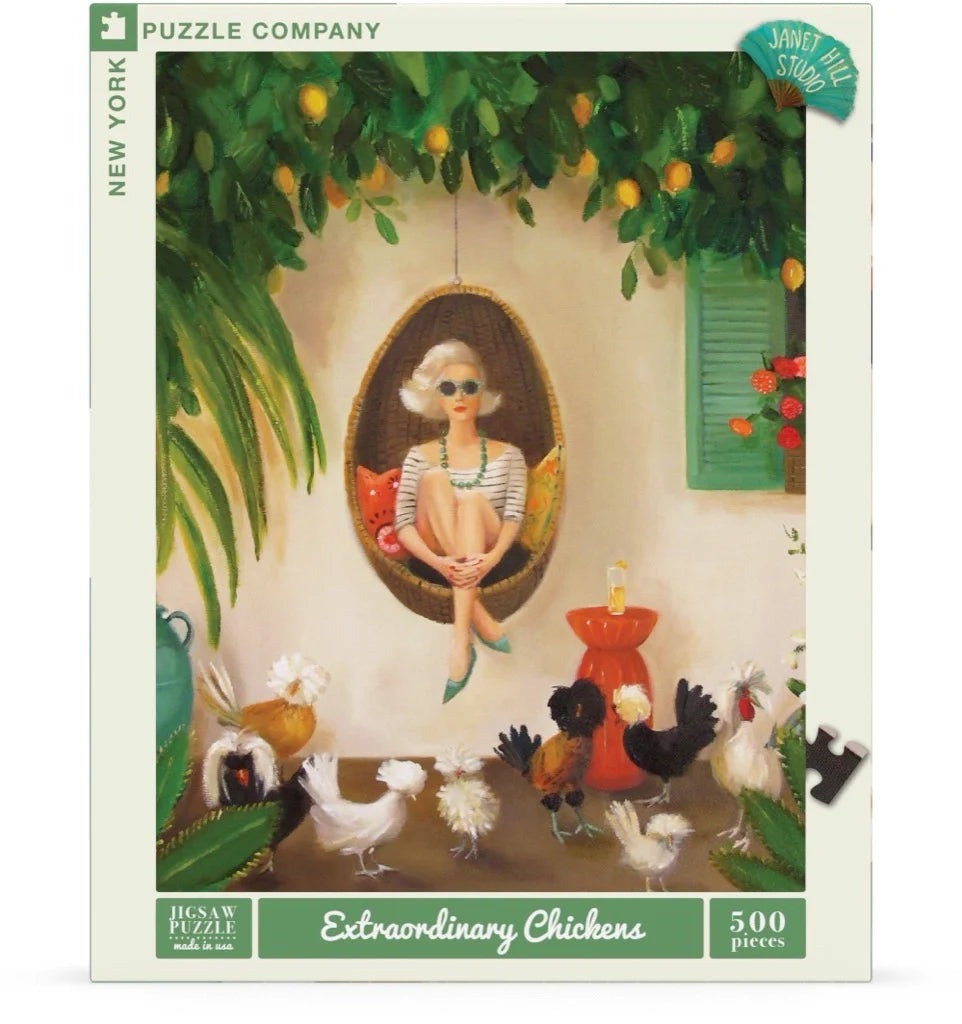 Extraordinary Chickens Puzzle- 500 Piece