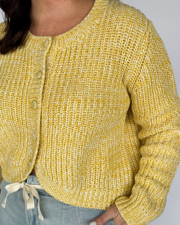 Sunroof Tulip Hem Cardigan