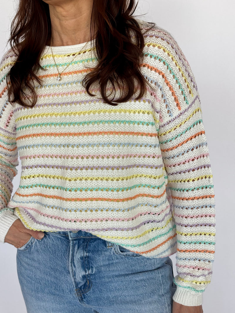 Sorbet Striped Sweater