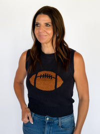 Go Team Football Sweater Top