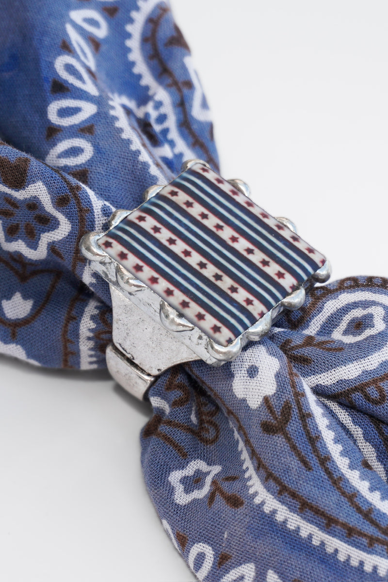 Stars & Stripes Scarf Stretch Ring