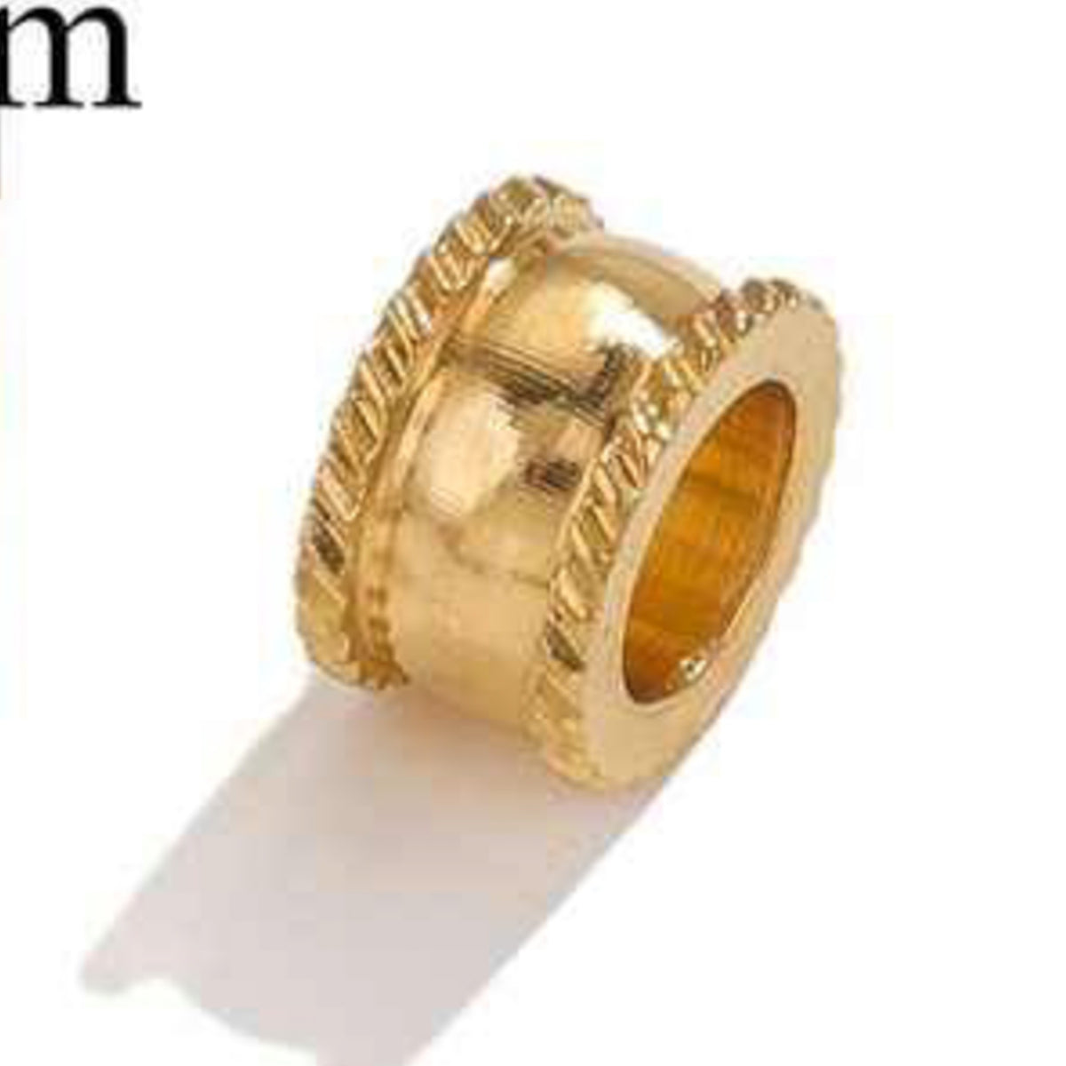 Gold Charm Spacer Bead