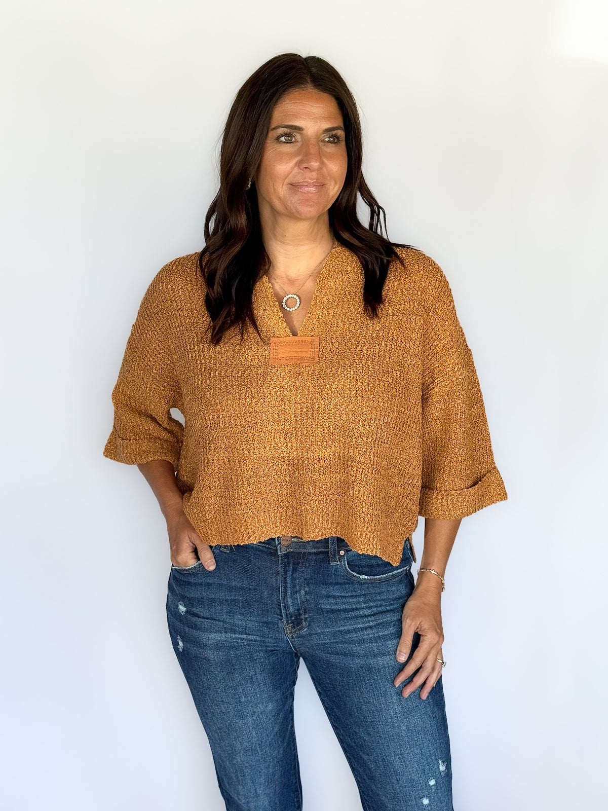 Patty Cropped Sweater