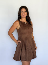 Far West Suede Dress