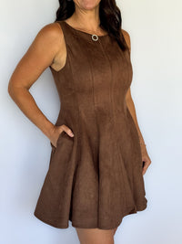 Far West Suede Dress