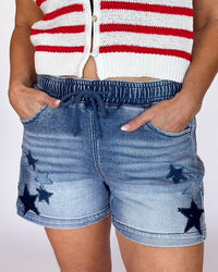 Lone Star Patch Shorts