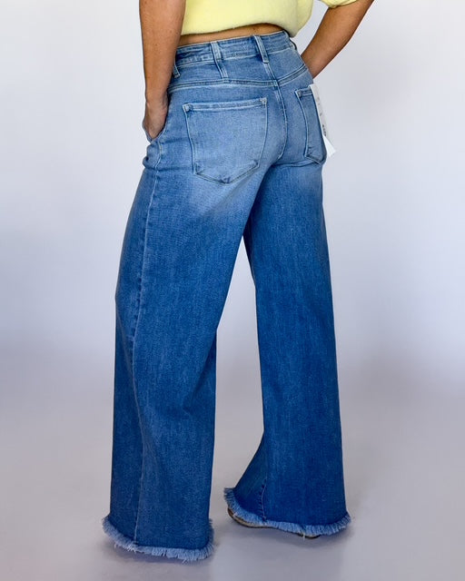 Lennon HR Wide Leg Jeans