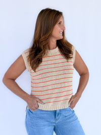 Mesa Striped Sweater Tank