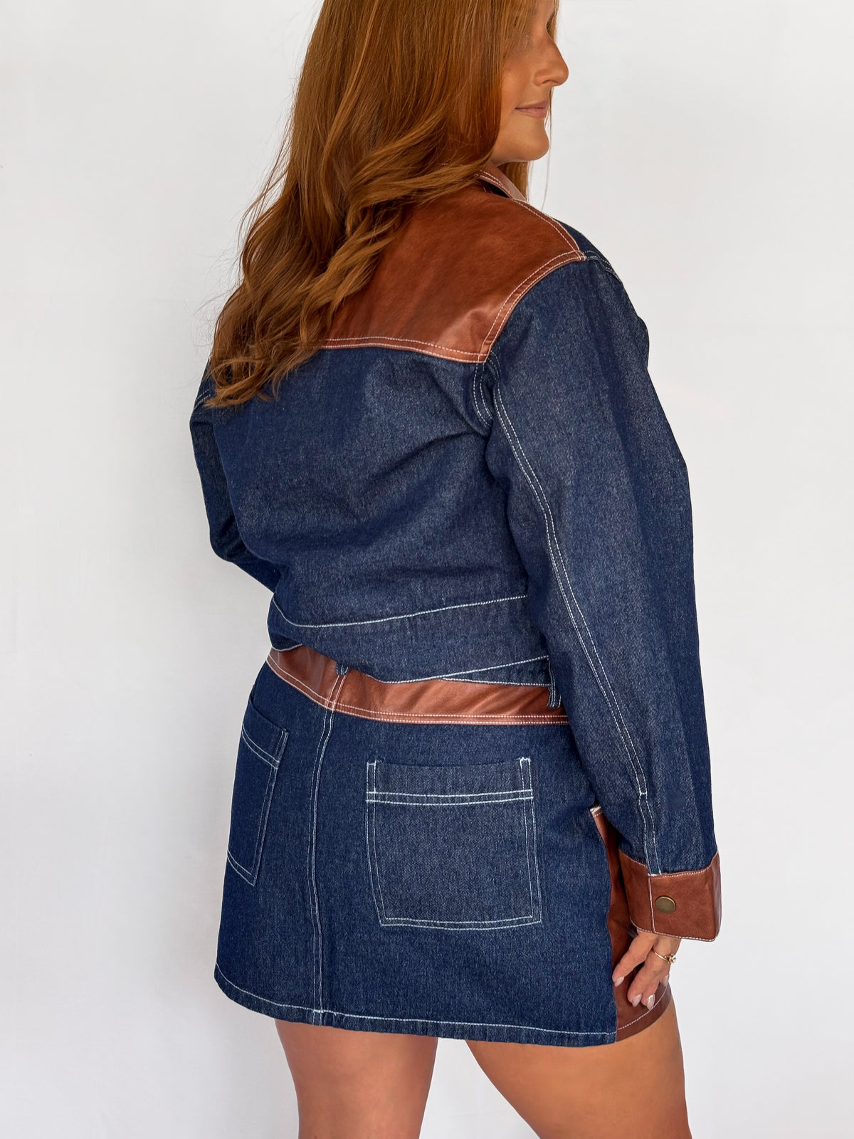 Cheyenne Contrast Denim Jacket