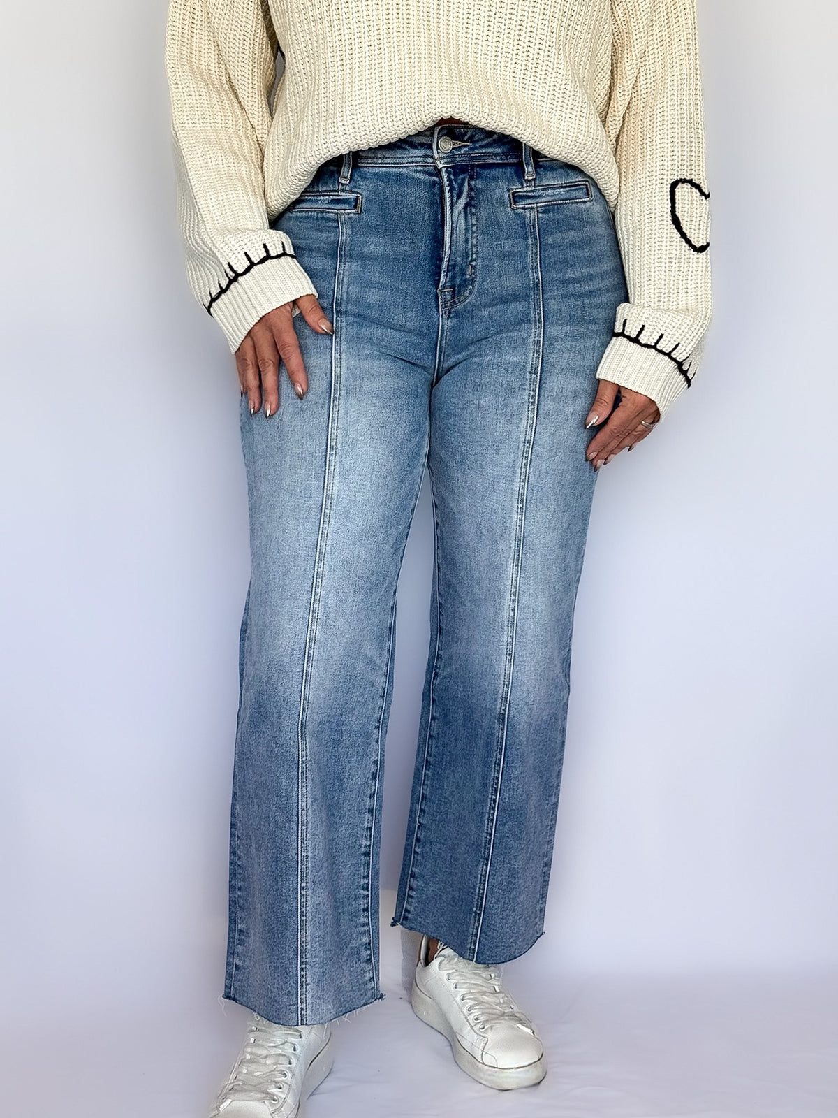 Easy Street Wide Leg Jeans