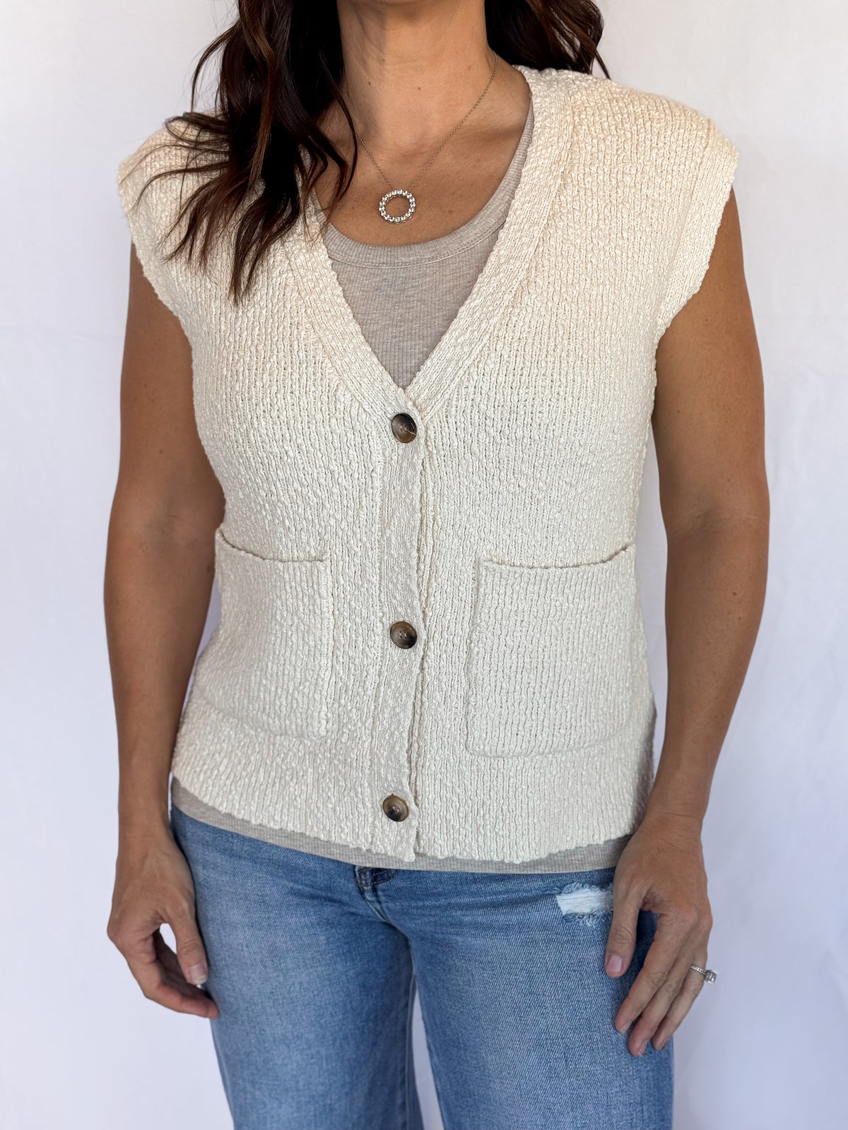 Emma Cardigan Vest
