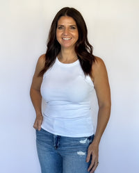 Edlin Tank-White