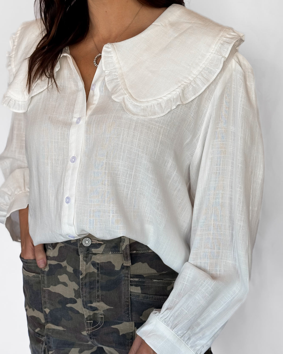 Zoe Peter Pan Collar Blouse