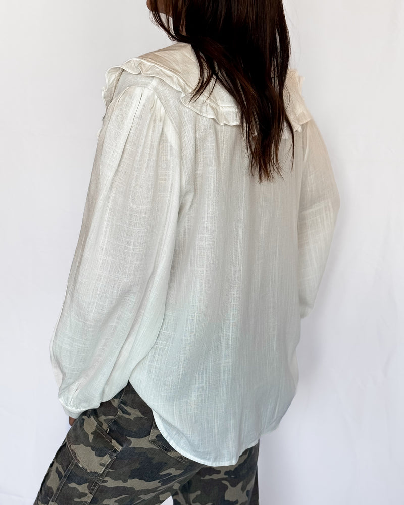 Zoe Peter Pan Collar Blouse