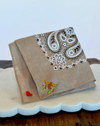 Embroidered Longhorn Bandanas