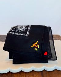 Embroidered Longhorn Bandanas