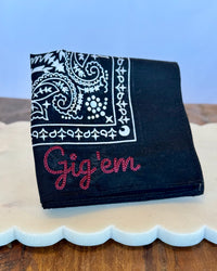 Embroidered Bandana