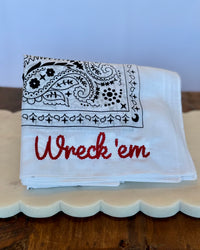 Embroidered Bandana