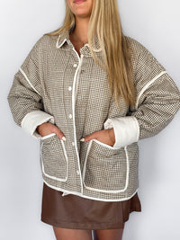 Checkmate Quilted Jacket