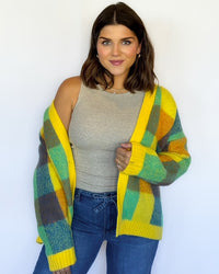 Perfectly Gingham Cardigan