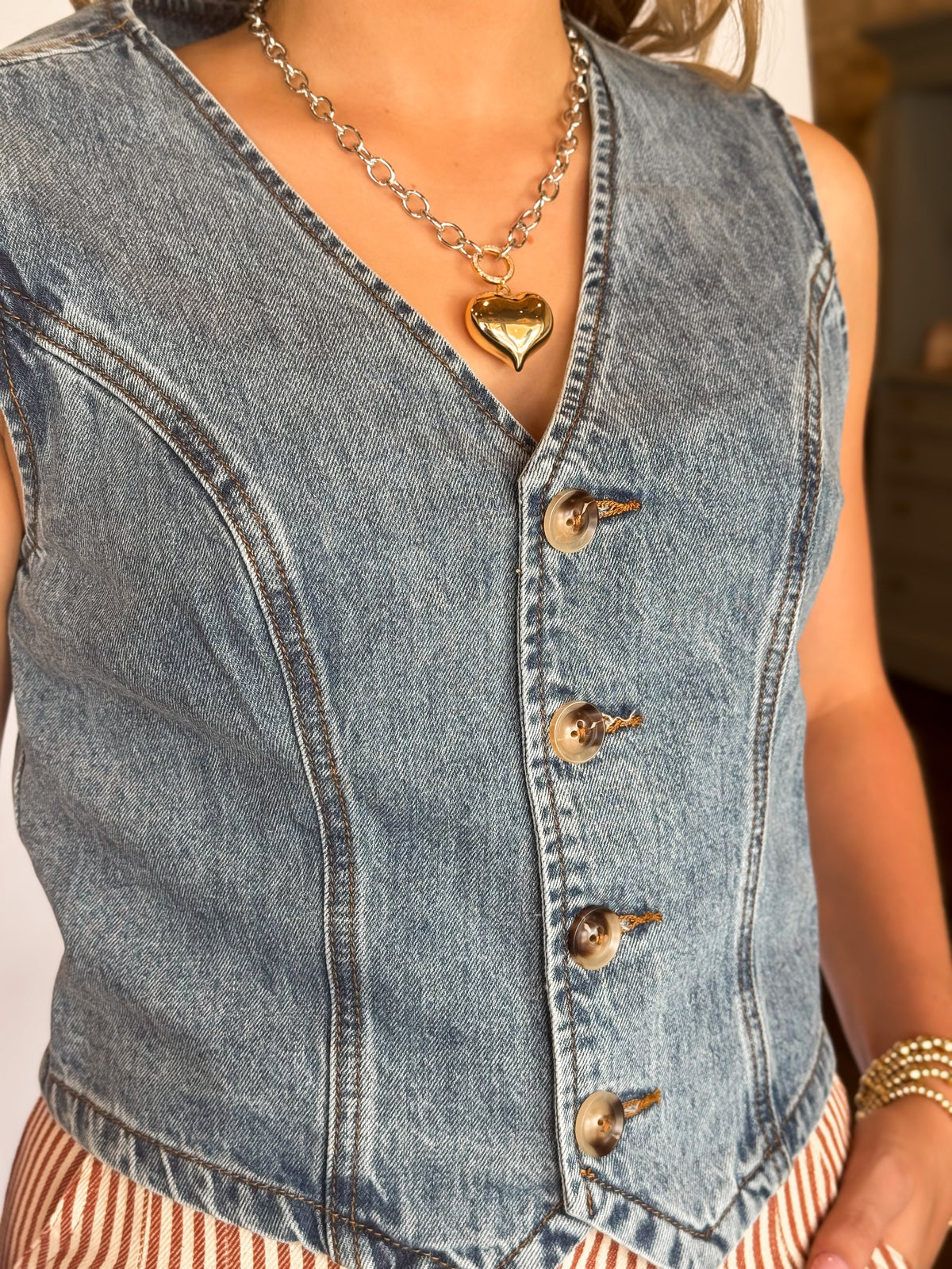 Carima Denim Vest