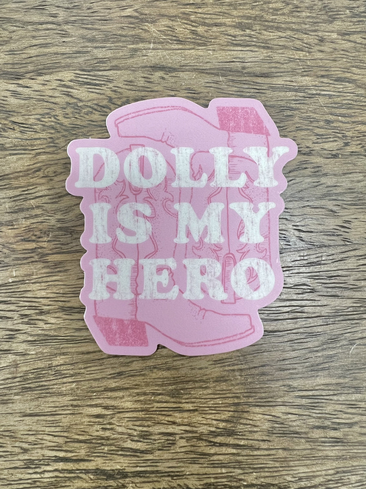 Dolly is My Hero Sticker