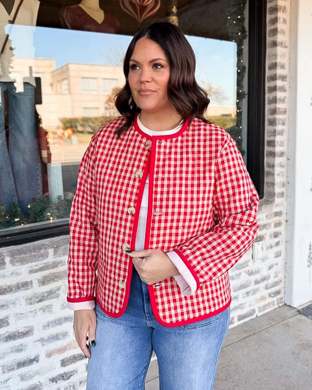 Alezia Reversible Quilted Jacket