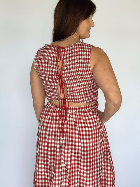 Apple Butter Midi Dress