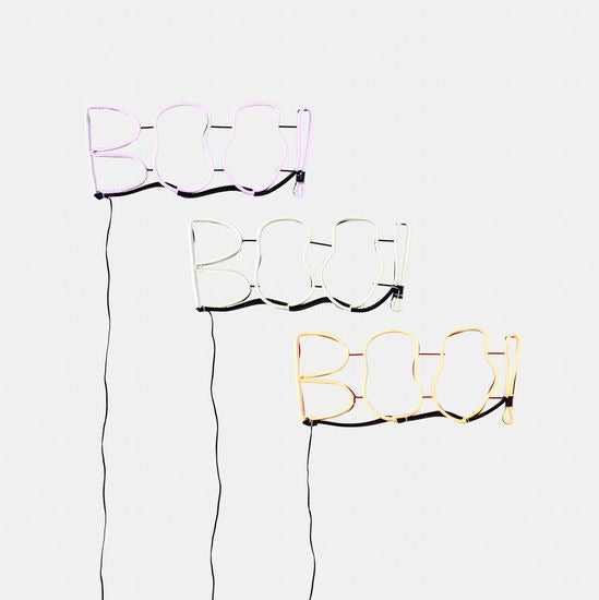 Boo Neon Sign