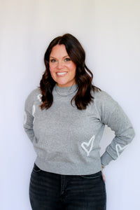 Heart-ful Sweater Top