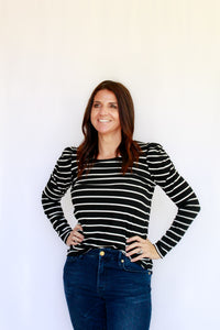 Dunae Striped Long Sleeve